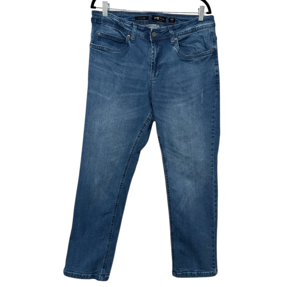 Barbell Apparel Jeans Mens 32x29‎ Blue Straight Fit Stretch Denim